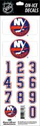 NHL New York Islanders Decals — White (Retro1)
