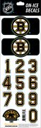 NHL Boston Bruins Decals — Black