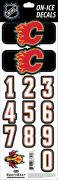 NHL Calgary Flames Decals — Black