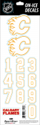 NHL Calgary Flames Decals — Black