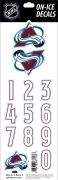 NHL Colorado Avalanche Decals — Black