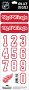 NHL Detroit Red Wings Decals — Red