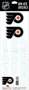 NHL Philadelphia Flyers Decals — Black