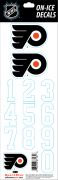 NHL Philadelphia Flyers Decals — Black
