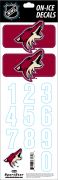 NHL Arizona Coyotes Decals — Red