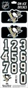 NHL Pittsburgh Penguins Decals — Black (Retro)