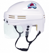 Colorado Avalanche Mini Helmet — White