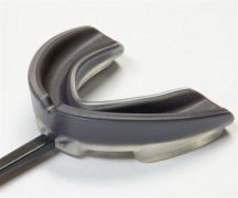 Black Mouthguard with Tether