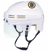 Boston Bruins Mini Helmet — White
