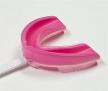 Pink Mouthguard with Tether