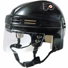 black flyers football helmet NHL Philadelphia Flyers Helmet - Black