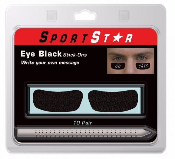 Sportstar Eye Black Stickers w/ Pencil