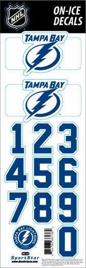 Nhl Tampa Bay Lightning Decals