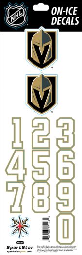 21-22 Vegas Golden Knights NHL Progress Pride 4x4 Auto Decal