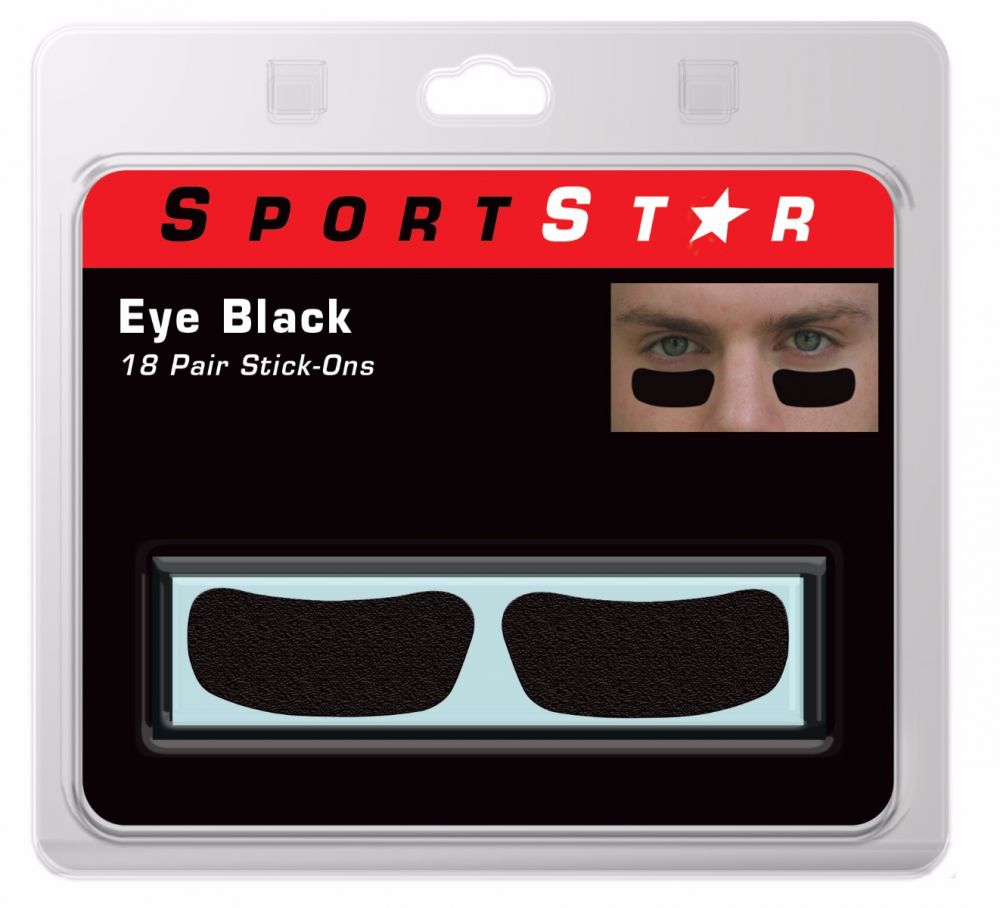 Sportstar Attitude Design Eye Black Stickers