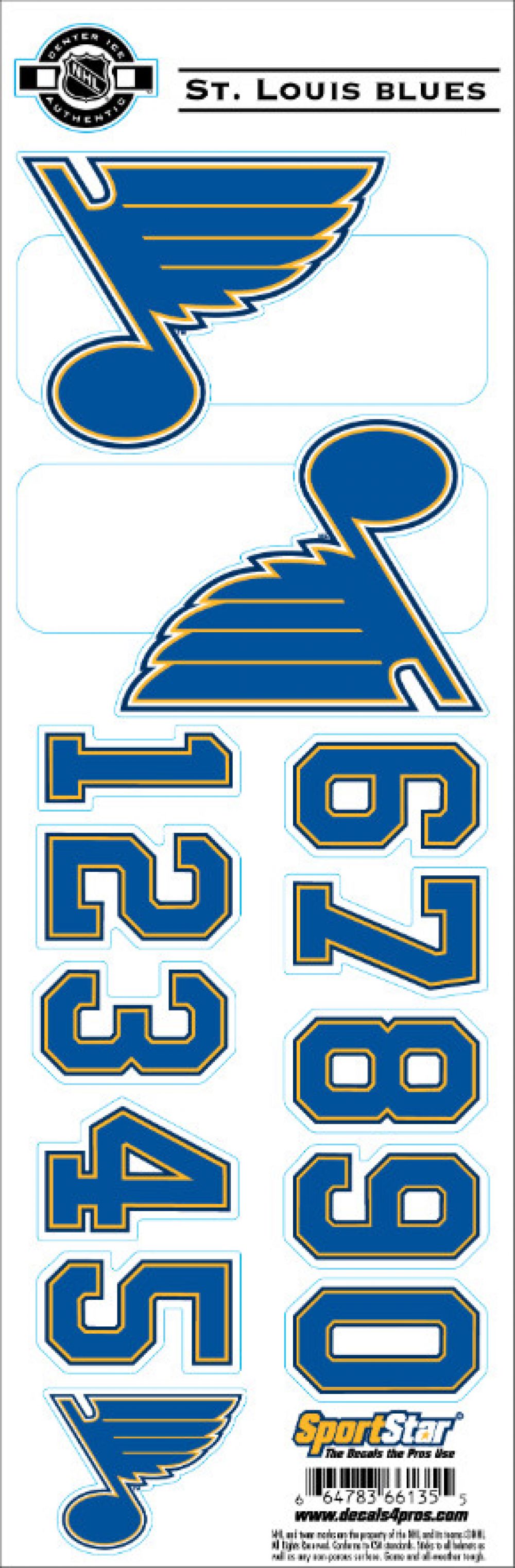  National Emblem Parche para coleccionistas de St. Louis Blues  Retro Music Notes Logo : Deportes y Actividades al Aire Libre
