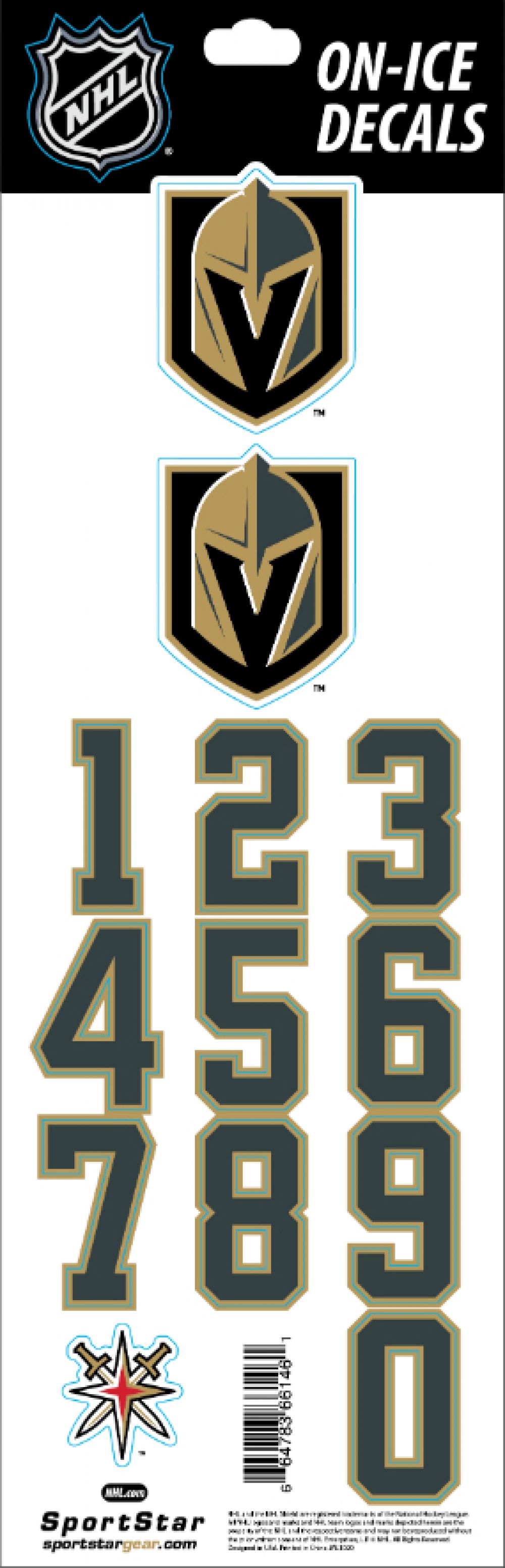 Vegas Golden Knights Stickers for Sale