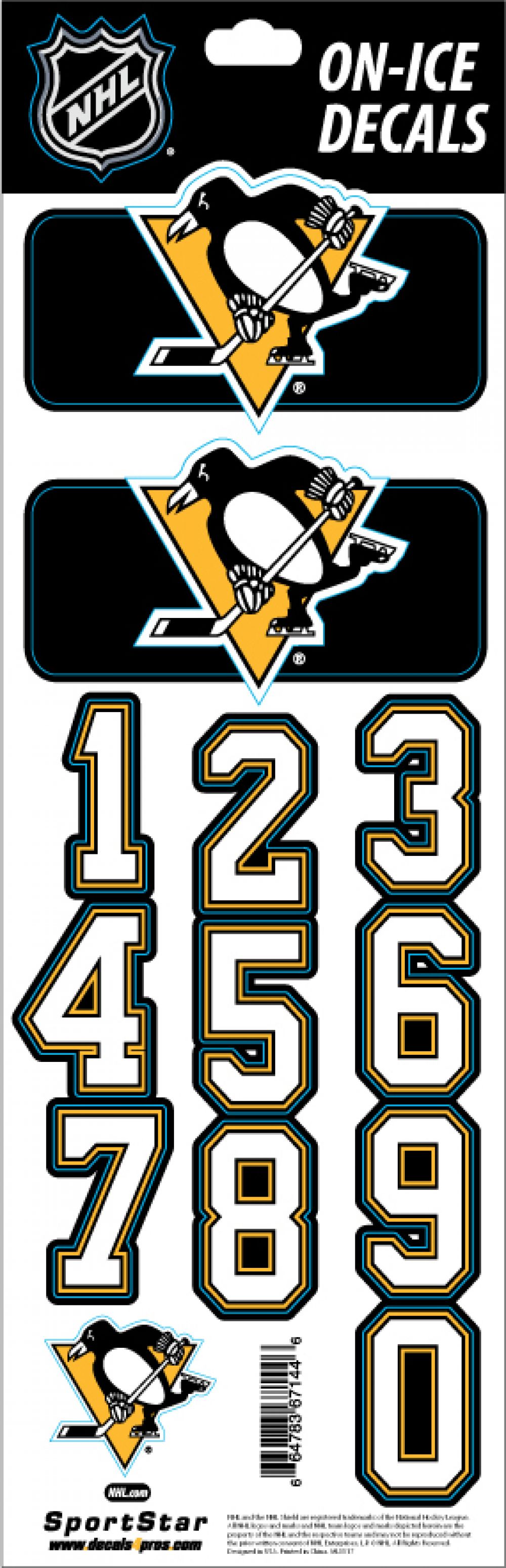 NHL Siskiyou Sports Fan Shop Pittsburgh Penguins Home State Decal One Size  Team