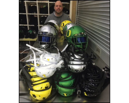 Kenny Farr - University of Oregon, Football Equipment Administrator