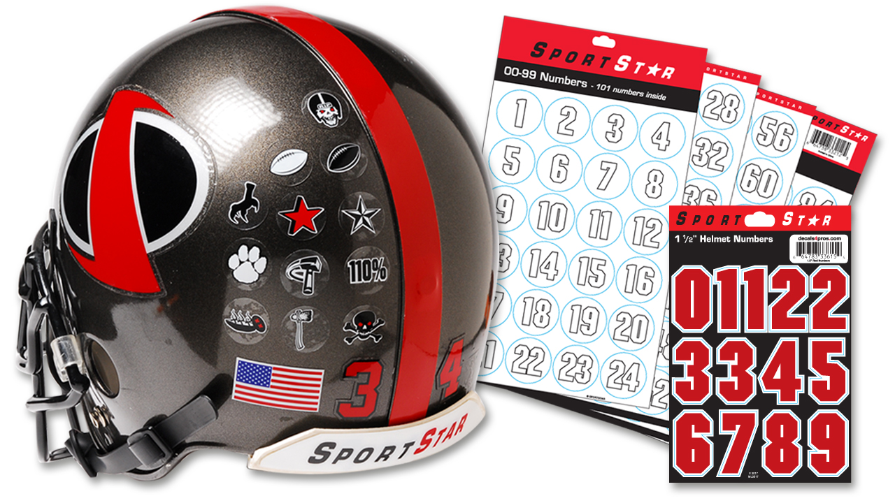 Decals & Numbers Decals & Numbers